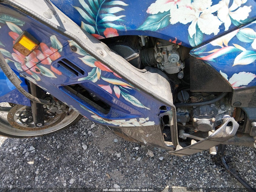 2001 Kawasaki Zg1000 VIN JKAZGCA171B515072 IAAI salvage auction — NORMAL WEAR, Clear (Georgia), sold $50 on 2026-09-04 (photo 9)