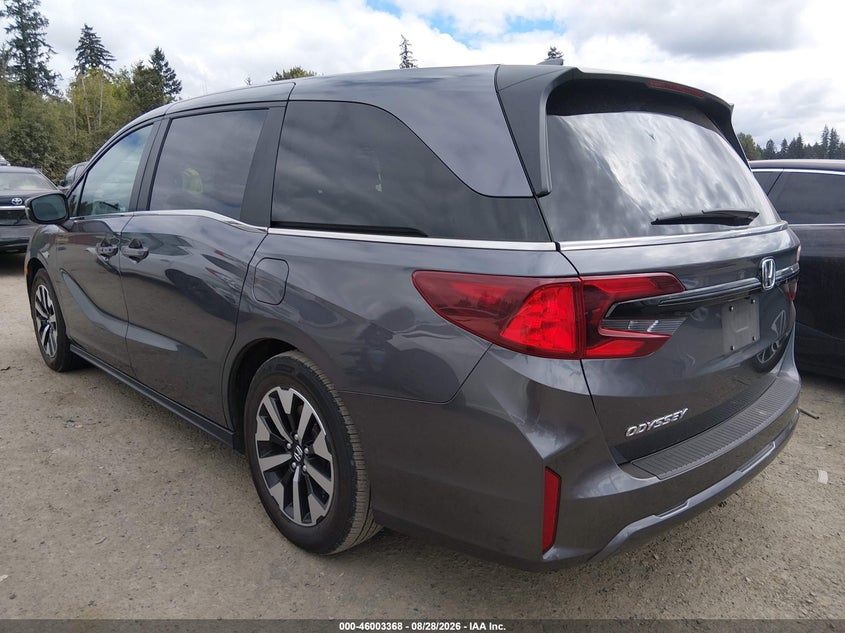 2025 Honda Odyssey VIN 5FNRL6H62SB073983 IAAI salvage auction — RIGHT FRONT, Enterprise Vehicles Clear Only (California), sold $22,650 on 2026-09-02 (photo 3)