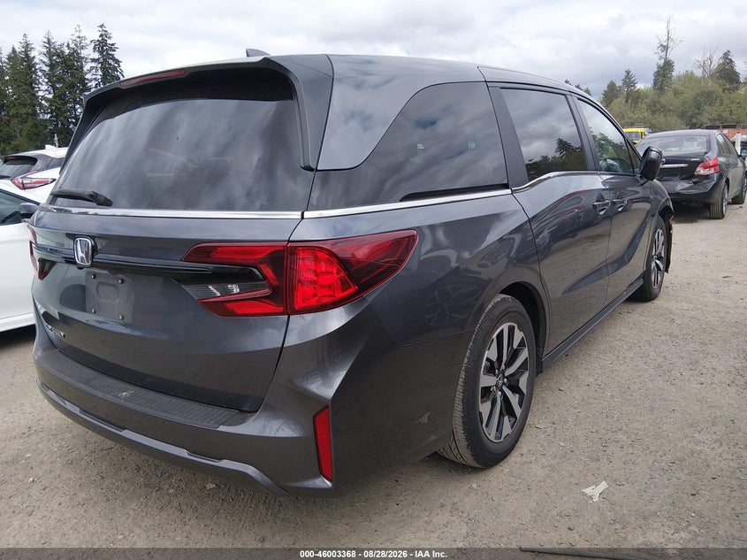 2025 Honda Odyssey VIN 5FNRL6H62SB073983 IAAI salvage auction — RIGHT FRONT, Enterprise Vehicles Clear Only (California), sold $22,650 on 2026-09-02 (photo 4)