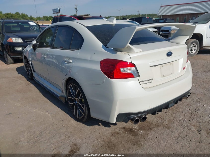2020 Subaru Wrx sti VIN JF1VA2E6XL9828297 IAAI salvage auction — NORMAL WEAR, Clear - Public Restricted (Oklahoma), sold $12,600 on 2026-09-02 (photo 3)