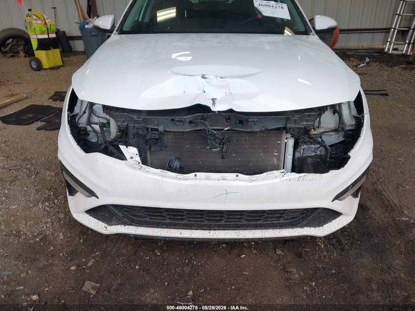 2019 Kia Optima VIN 5XXGT4L36KG325210 IAAI salvage auction — FRONT END, Salvage Title, sold $0 on 2026-10-04 (photo 6)