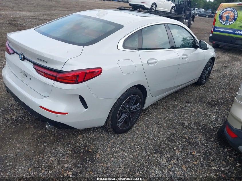 2023 BMW 2er VIN WBA73AK0XP7L49979 IAAI salvage auction — FRONT & REAR, Wait Title, sold $13,400 on 2026-09-29 (photo 4)