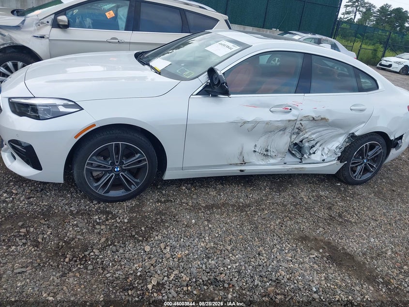 2023 BMW 2er VIN WBA73AK0XP7L49979 IAAI salvage auction — FRONT & REAR, Wait Title, sold $13,400 on 2026-09-29 (photo 6)