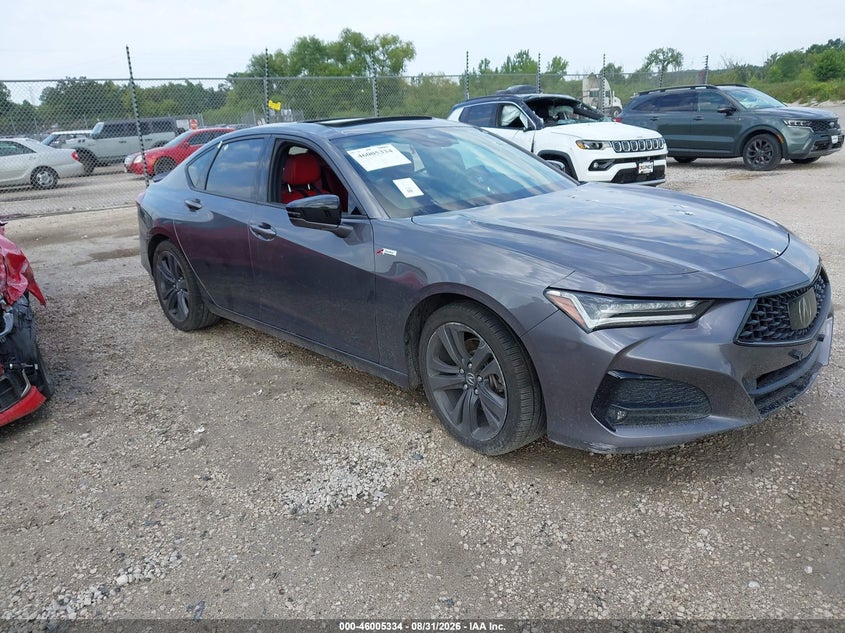 2021 Acura Tlx VIN 19UUB6F51MA009678 — IAAI salvage auction photo