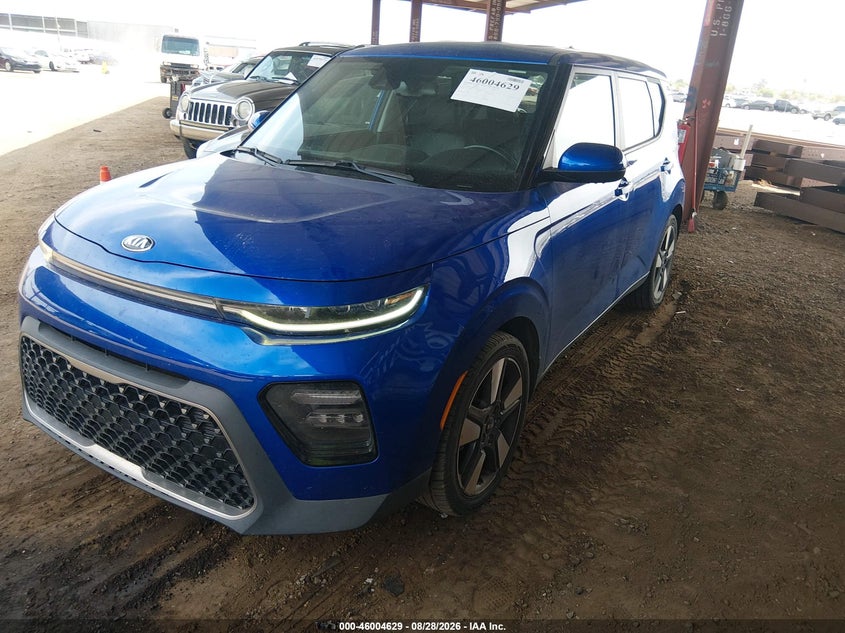 2020 Kia Soul VIN KNDJ33AU8L7007904 IAAI salvage auction — NORMAL WEAR, Clear (Tennessee), sold $1,800 on 2026-09-30 (photo 2)