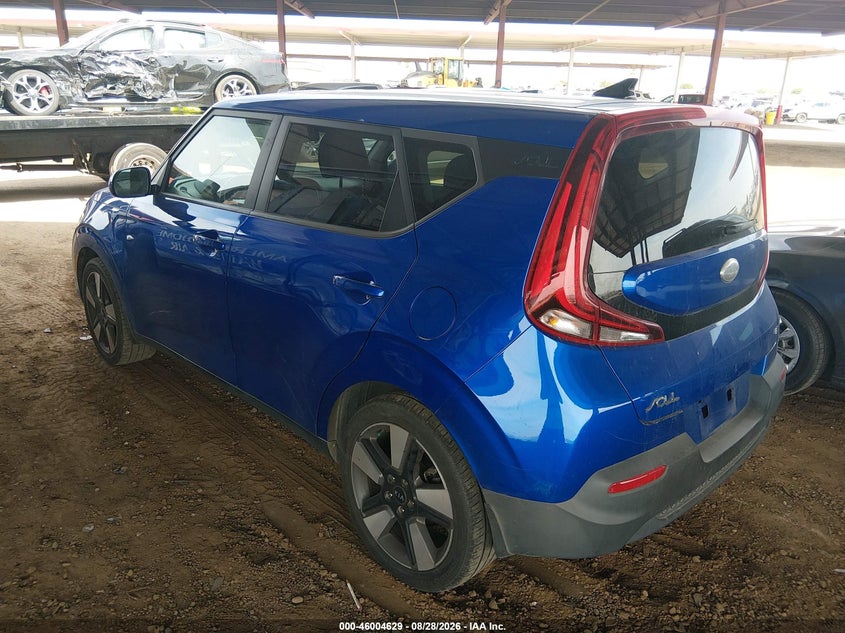 2020 Kia Soul VIN KNDJ33AU8L7007904 IAAI salvage auction — NORMAL WEAR, Clear (Tennessee), sold $1,800 on 2026-09-30 (photo 3)