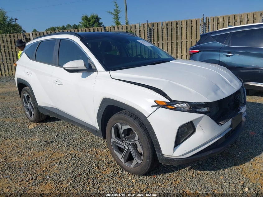 2022 Hyundai Tucson hybrid VIN KM8JFCA12NU045710 — IAAI salvage auction photo