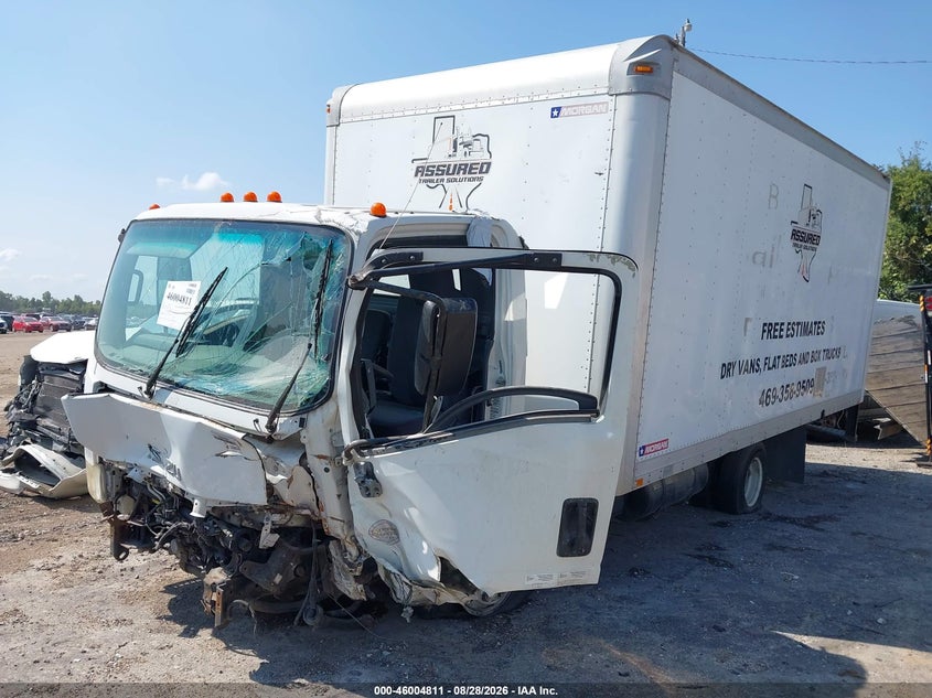 2015 Isuzu NPR VIN JALC4W164F7002260 IAAI salvage auction — FRONT END, Salvage (Texas), sold $1,200 on 2026-09-09 (photo 2)