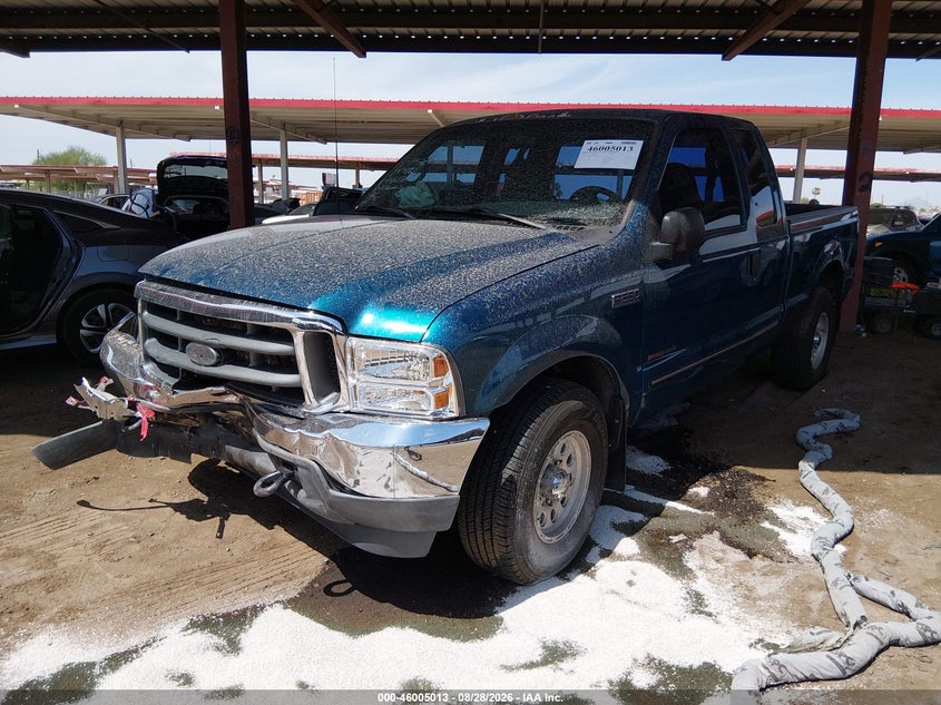 2000 Ford F-250 VIN 3FTNX20F4YMA46070 IAAI salvage auction — FRONT END, Salvage (Arizona), sold $1,750 on 2026-09-22 (photo 2)