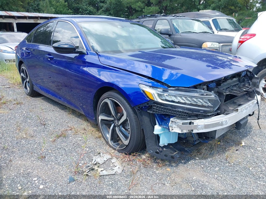 2022 Honda Accord VIN 1HGCV1F32NA075145 — IAAI salvage auction photo