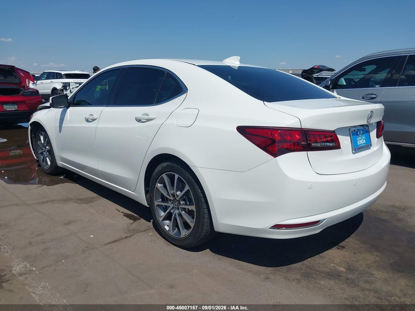 2017 Acura Tlx VIN 19UUB2F75HA006301 IAAI salvage auction — FRONT END, Salvage (Arizona), sold $4,175 on 2026-09-16 (photo 3)