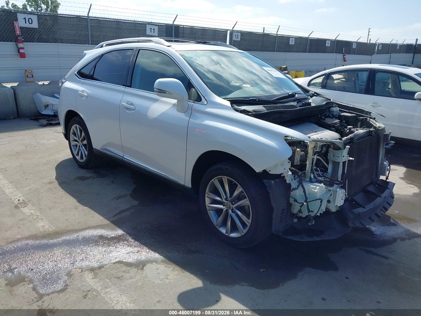 2013 Lexus Rx VIN 2T2ZK1BA1DC089694 IAAI salvage auction — FRONT END, Salvage (California), sold $5,100 on 2026-09-04 (photo 1)