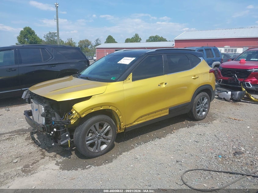 2022 Kia Seltos VIN KNDEU2AA5N7305506 IAAI salvage auction — FRONT END, Salvage Title, sold $3,700 on 2026-10-04 (photo 2)