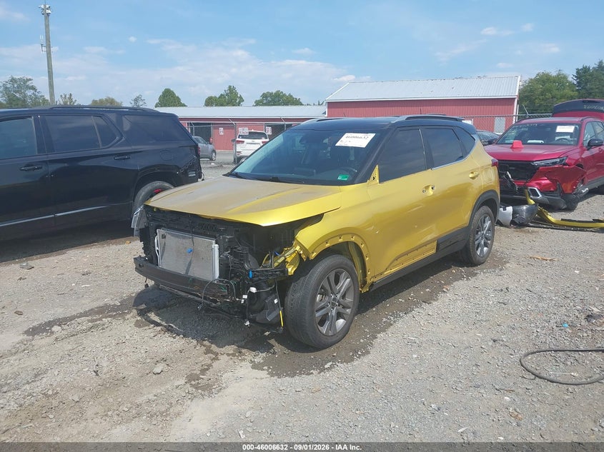 2022 Kia Seltos VIN KNDEU2AA5N7305506 IAAI salvage auction — FRONT END, Salvage Title, sold $3,700 on 2026-10-04 (photo 6)