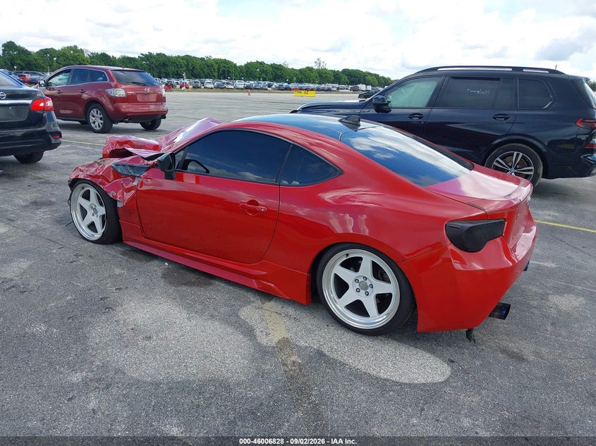 2015 Scion Fr-s VIN JF1ZNAA15F9700192 IAAI salvage auction — NORMAL WEAR, Clear (Florida), sold $1,500 on 2026-09-22 (photo 3)
