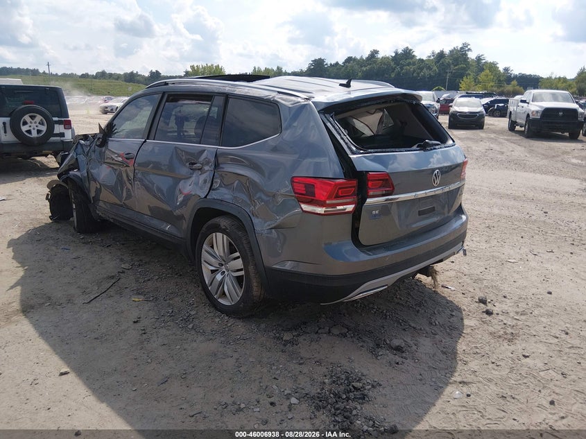 2019 Volkswagen Atlas VIN 1V2UR2CA5KC610208 IAAI salvage auction — LEFT FRONT, Salvage (Massachusetts), sold $300 on 2026-09-02 (photo 3)