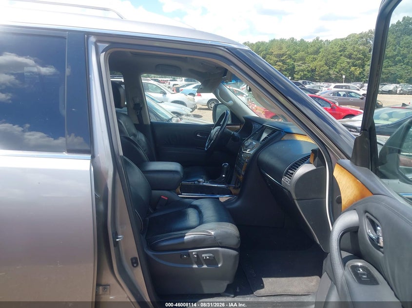2012 Infiniti Qx56 VIN JN8AZ2NE7C9015349 IAAI salvage auction — NORMAL WEAR, Clear (Alabama), sold $650 on 2026-09-19 (photo 5)
