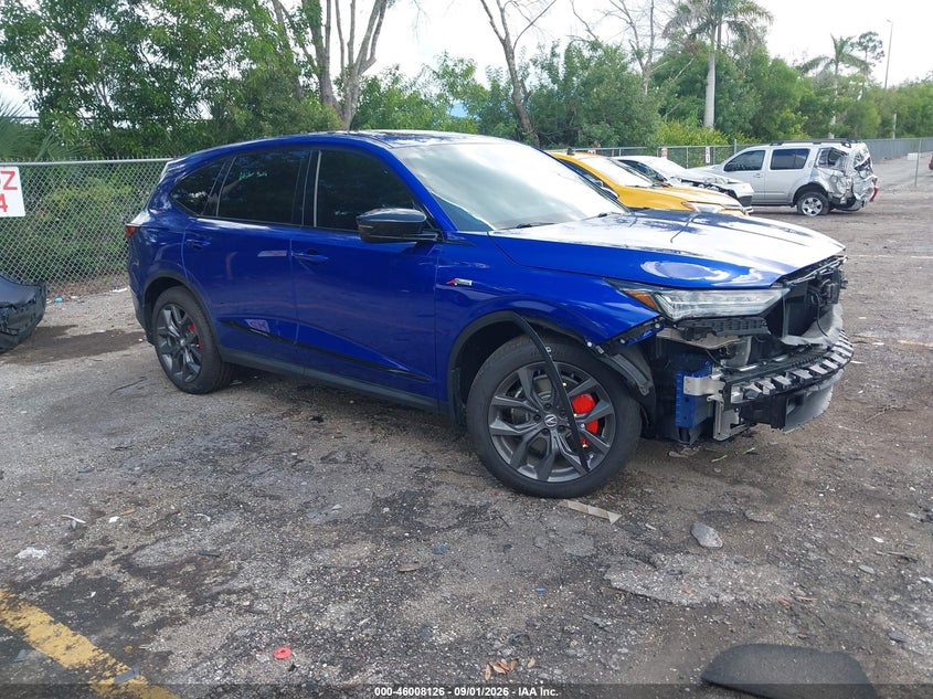 2022 Acura Mdx VIN 5J8YE1H02NL047164 — IAAI salvage auction photo