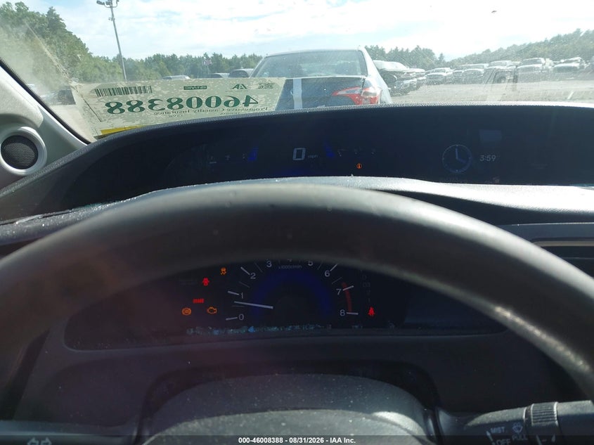 2013 Honda Civic VIN 19XFB2F8XDE208820 IAAI salvage auction — SIDE, Wait Title, sold $675 on 2026-10-03 (photo 7)