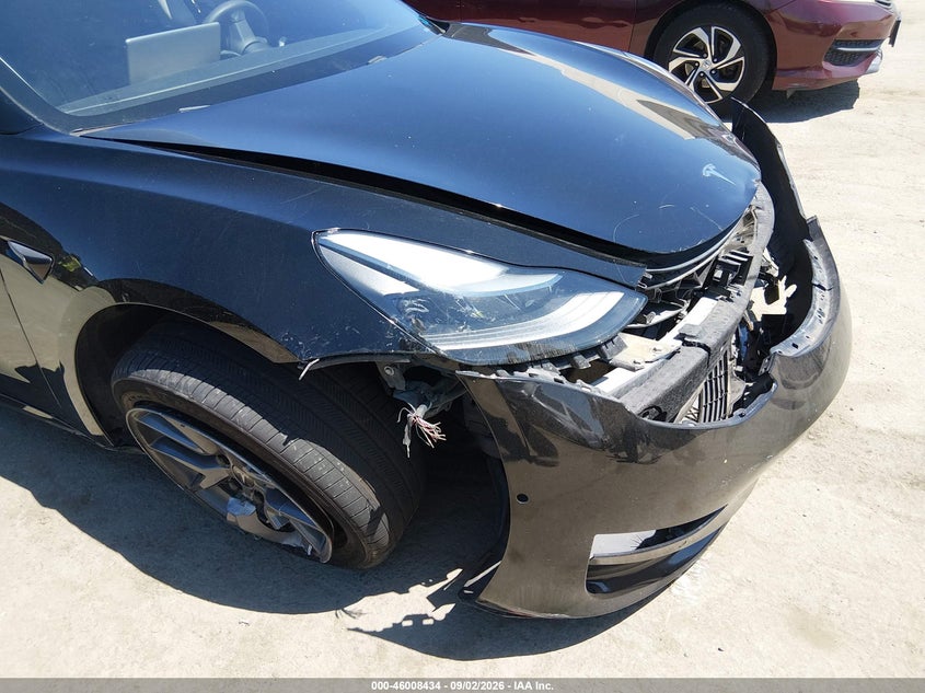 2021 Tesla Model 3 VIN 5YJ3E1EB4MF066251 IAAI salvage auction — FRONT & REAR, Salvage Title, sold $3,800 on 2026-10-21 (photo 6)