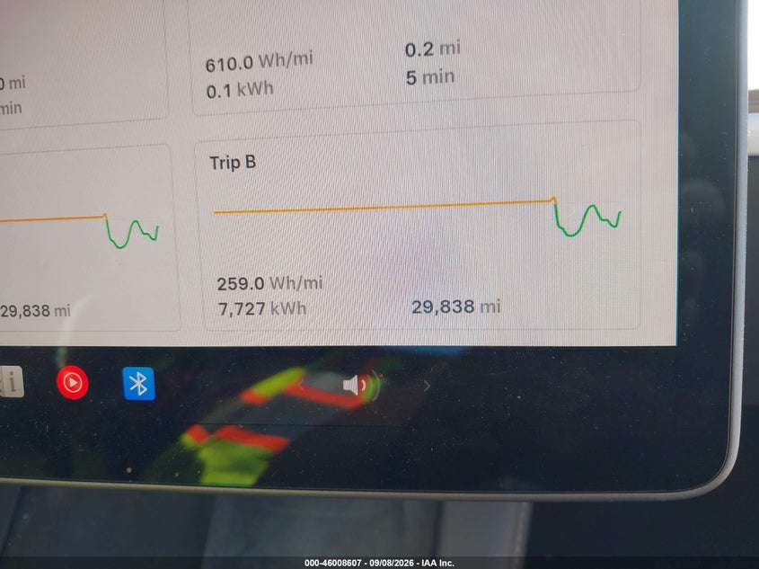 2023 Tesla Model y VIN 7SAYGDEE3PF850407 IAAI salvage auction — FRONT END, Wait Title, sold $11,200 on 2026-10-07 (photo 7)