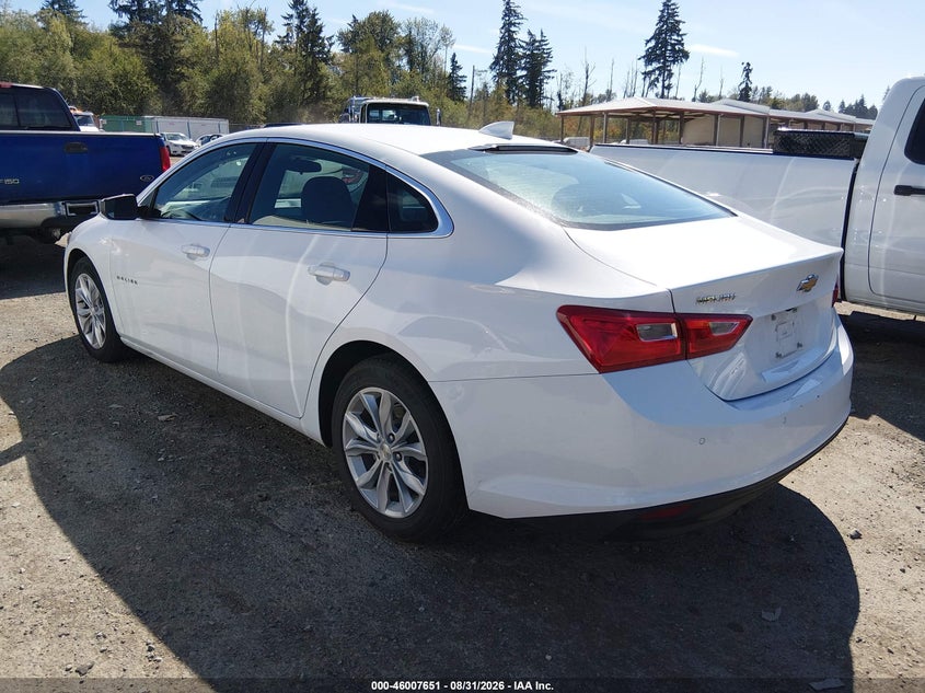 2025 Chevrolet Malibu VIN 1G1ZD5ST4SF147270 IAAI salvage auction — FRONT END, Enterprise Vehicles Clear Only (California), sold $11,275 on 2026-09-02 (photo 3)