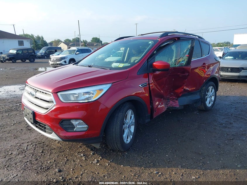 2018 Ford Escape VIN 1FMCU9GD8JUD46558 IAAI salvage auction — LEFT SIDE, Salvage Title, sold $1,975 on 2026-09-16 (photo 2)