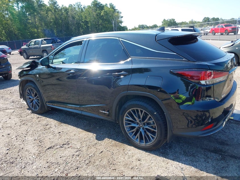 2022 Lexus Rx VIN 2T2YGMDA7NC073030 IAAI salvage auction — RIGHT FRONT, Clear (South Carolina), sold $19,600 on 2026-09-23 (photo 3)