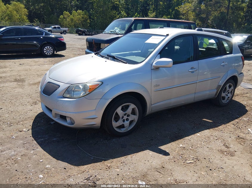 2005 Pontiac Vibe VIN 5Y2SL63805Z404049 IAAI salvage auction — REAR END, Salvage (Mississippi), sold $1,100 on 2026-09-28 (photo 2)