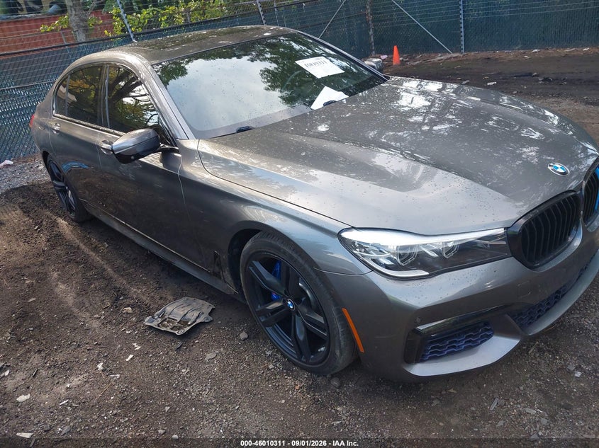 2018 BMW 7er VIN WBA7E2C51JG742139 — IAAI salvage auction photo