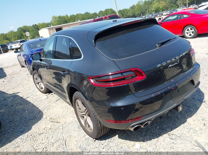2016 Porsche Macan VIN WP1AB2A56GLB43918 IAAI salvage auction — FRONT END, Salvage (North Carolina), sold $8,500 on 2026-10-12 (photo 3)