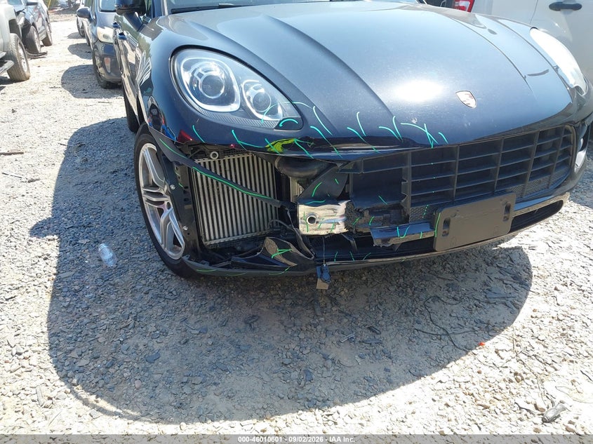 2016 Porsche Macan VIN WP1AB2A56GLB43918 IAAI salvage auction — FRONT END, Salvage (North Carolina), sold $8,500 on 2026-10-12 (photo 6)