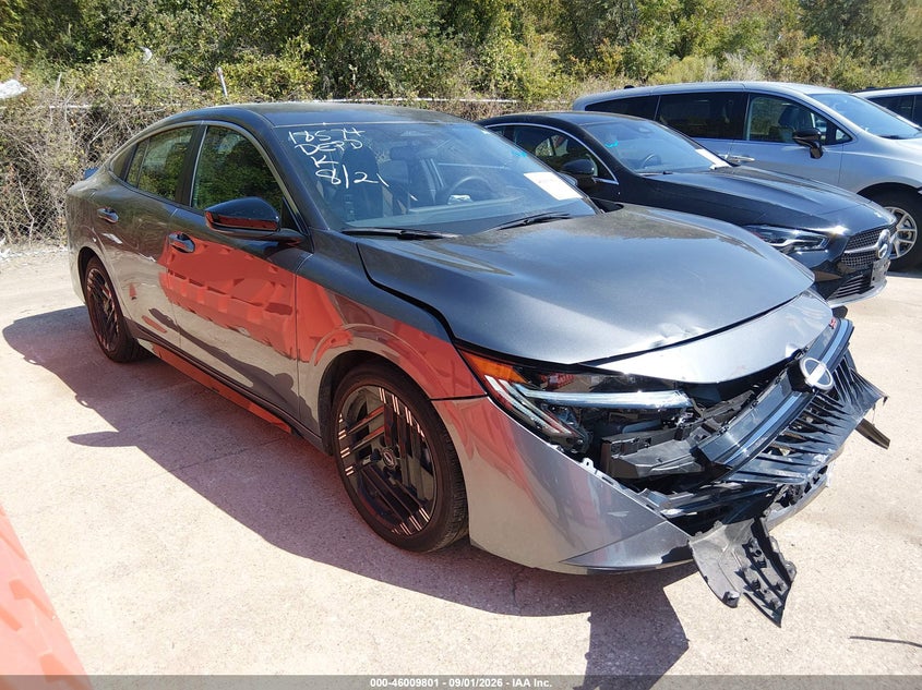 2026 Nissan Sentra VIN 3N1AB9DV9TY247779 — IAAI salvage auction photo