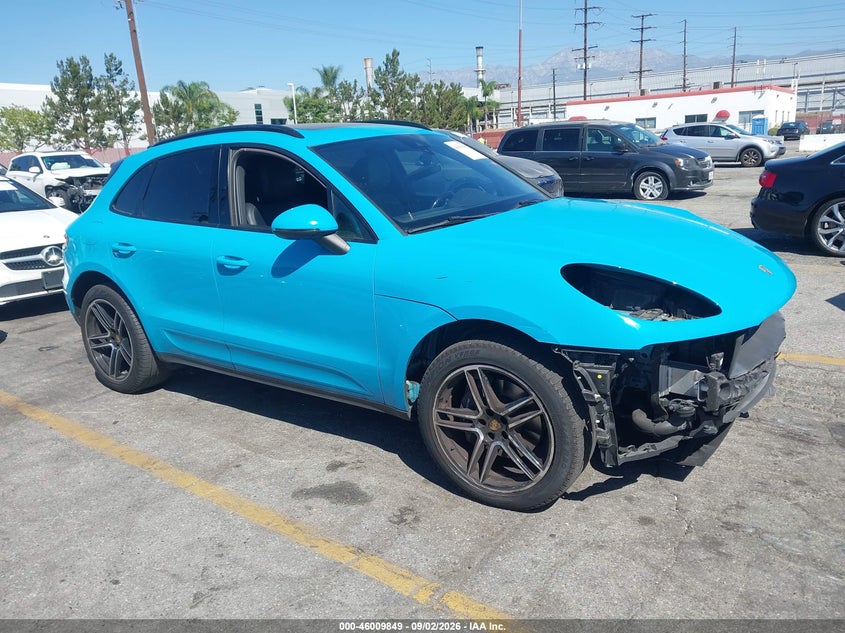 2021 Porsche Macan VIN WP1AA2A53MLB12382 — IAAI salvage auction photo