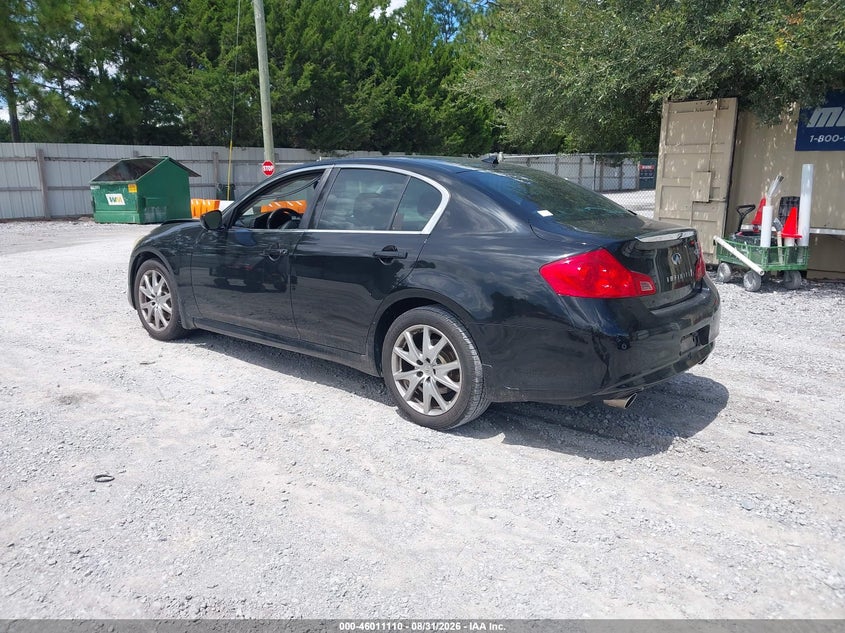 2011 Infiniti G37 VIN JN1CV6AR2BM412126 IAAI salvage auction — FRONT END, Rebuildable (Florida), sold $25 on 2026-10-08 (photo 3)
