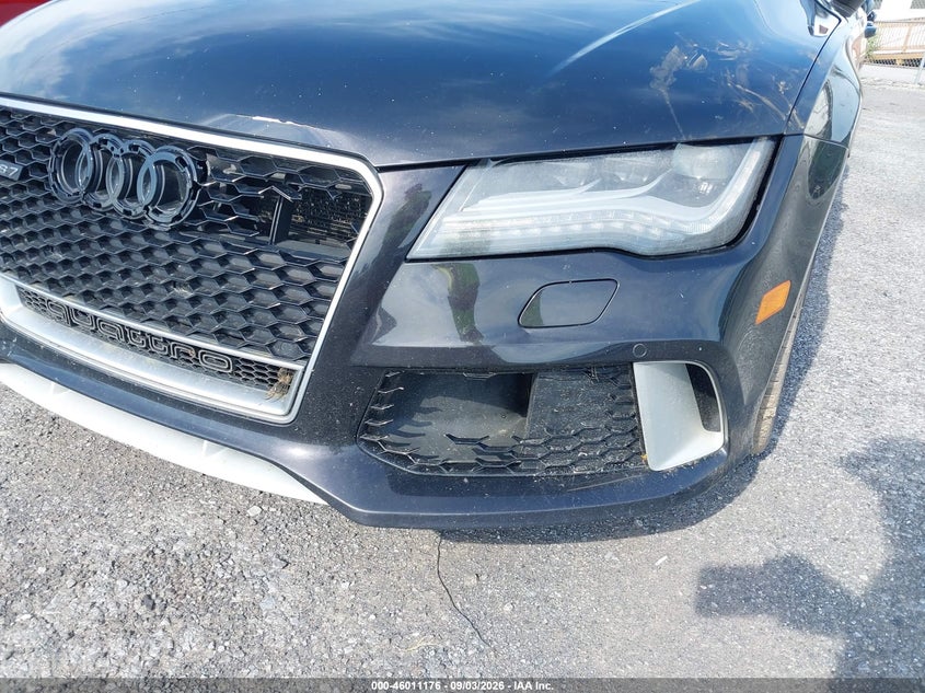 2014 Audi Rs7 VIN WUAW2AFC6EN904881 IAAI salvage auction — LEFT FRONT, Wait Title, sold $11,150 on 2026-09-30 (photo 6)