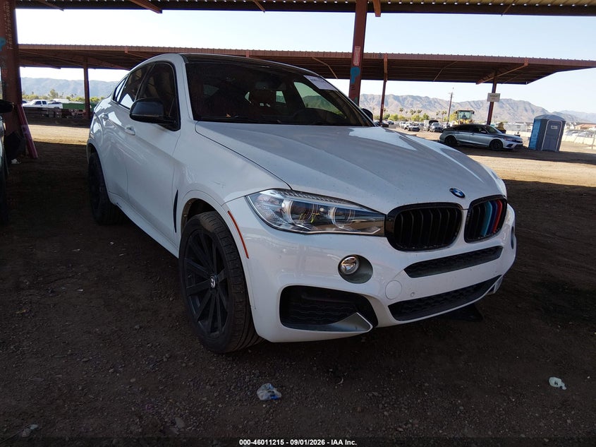 2016 BMW X6 VIN 5UXKU0C55G0F93032 — IAAI salvage auction photo
