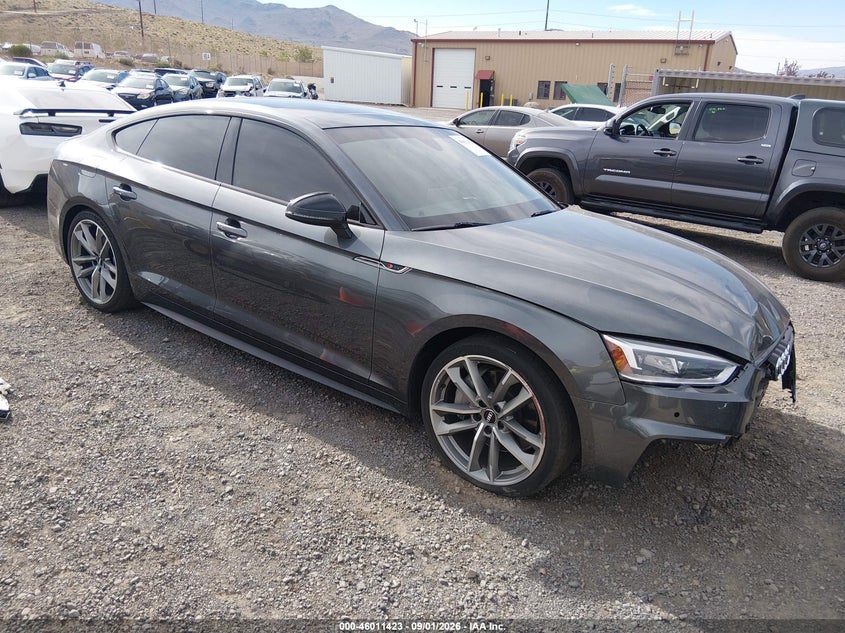2019 Audi A5 VIN WAUENCF5XKA075536 — IAAI salvage auction photo