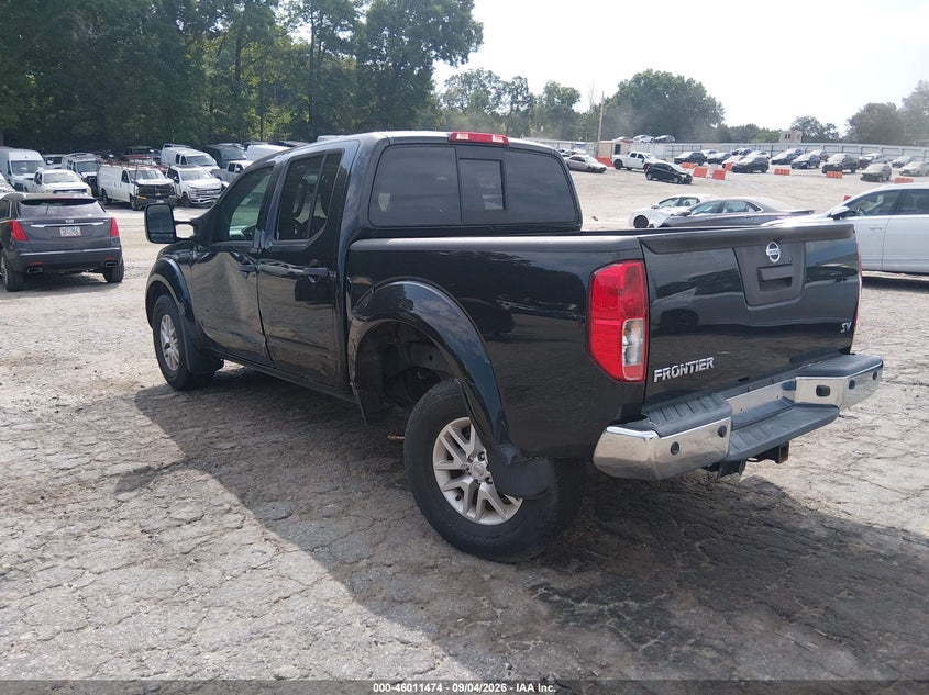 2021 Nissan Frontier VIN 1N6ED0EA0MN718679 IAAI salvage auction — LEFT REAR, Salvage Title, sold $4,050 on 2026-10-14 (photo 3)