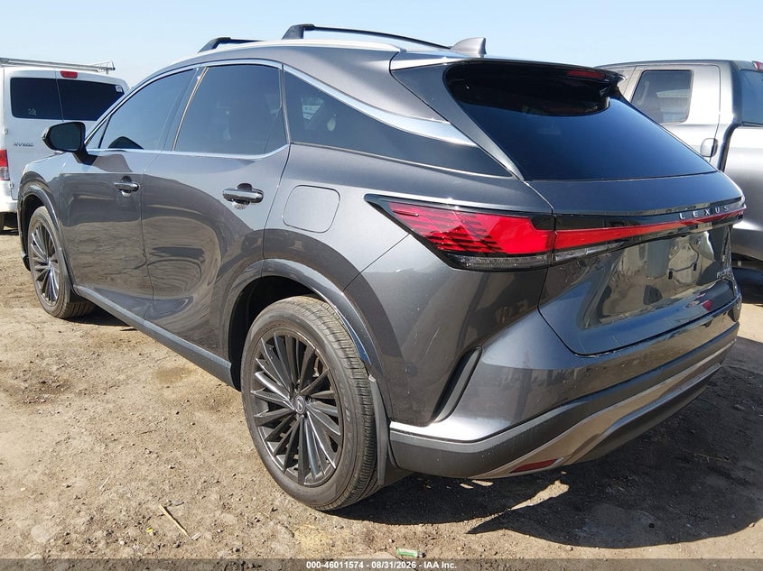 2024 Lexus RX VIN 2T2BAMBA7RC043865 IAAI salvage auction — Right Front, Salvage, sold $26,000 on 2026-10-19 (photo 3)