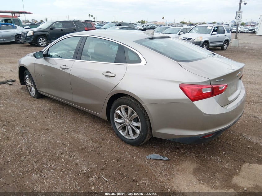 2025 Chevrolet Malibu VIN 1G1ZD5ST1SF115411 IAAI salvage auction — FRONT END, Salvage Title, sold $10,600 on 2026-09-04 (photo 3)