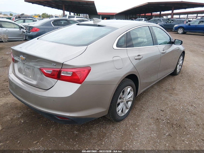 2025 Chevrolet Malibu VIN 1G1ZD5ST1SF115411 IAAI salvage auction — FRONT END, Salvage Title, sold $10,600 on 2026-09-04 (photo 4)