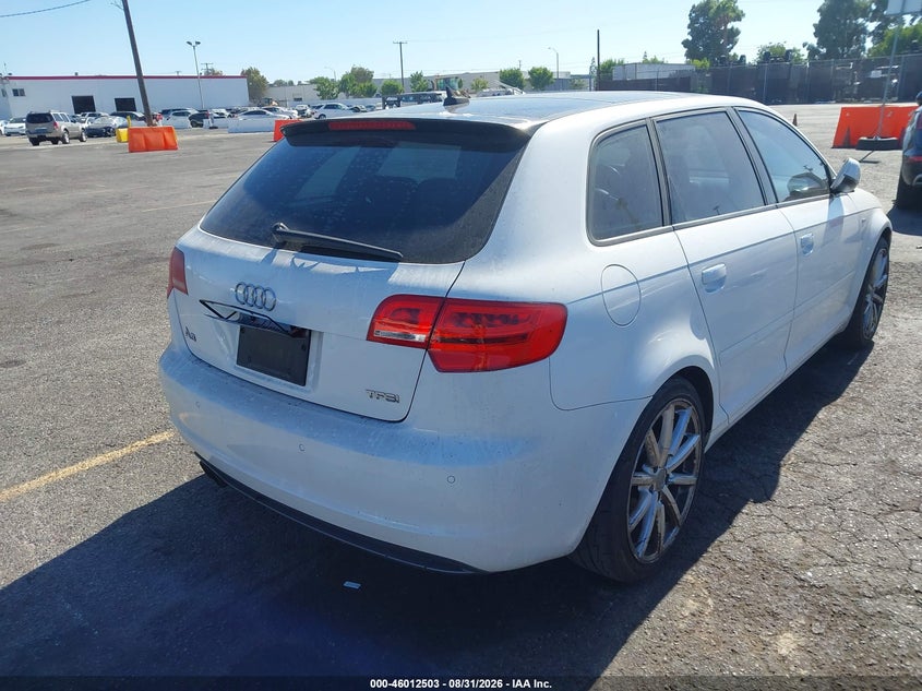 2011 Audi A3 VIN WAUKEAFM7BA033503 IAAI salvage auction — SIDE, Salvage (California), sold $1,250 on 2026-09-12 (photo 4)