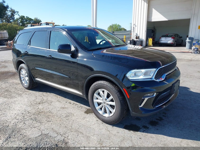 2021 Dodge Durango VIN 1C4RDJAG7MC762405 — IAAI salvage auction photo