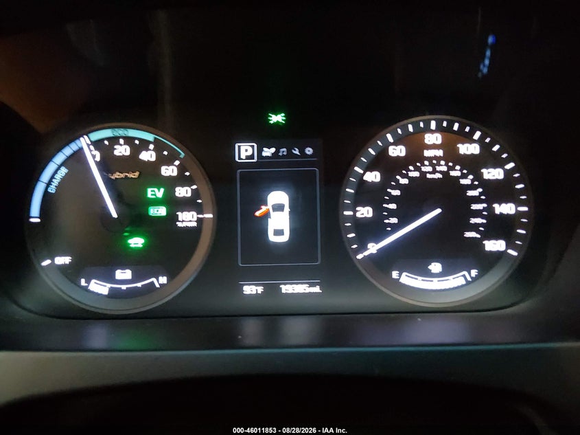 2016 Hyundai Sonata hybrid VIN KMHE24L14GA040447 IAAI salvage auction — NORMAL WEAR, Sf97 (Oklahoma), sold $8,850 on 2026-09-16 (photo 7)