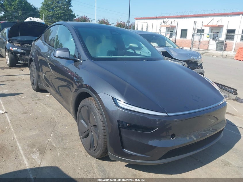 2026 Tesla Model Y VIN 7SAYGDEE1TA638192 IAAI salvage auction — Rear, Salvage, sold $31,500 on 2026-10-19 (photo 1)