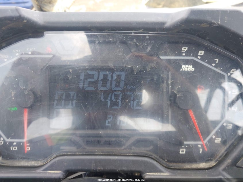 2025 Polaris Rzr VIN 3NSSPD922SG139513 IAAI salvage auction — FRONT END, Salvage Title, sold $12,200 on 2026-09-30 (photo 7)