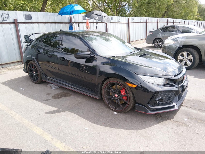 2019 Honda Civic type r VIN SHHFK8G78KU204859 — IAAI salvage auction photo