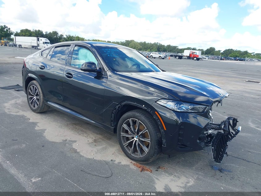2024 BMW X6 VIN 5UX33EX02R9V07111 — IAAI salvage auction photo
