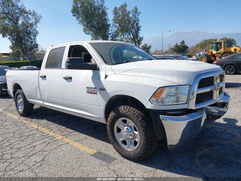 2017 Ram 2500 VIN 3C6UR4HJ8HG629595 IAAI salvage auction — FRONT & REAR, Wait Title, sold $25 on 2026-10-01 (photo 1)